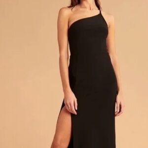 Abercrombie - Black One-Shoulder Dress - Womens SP